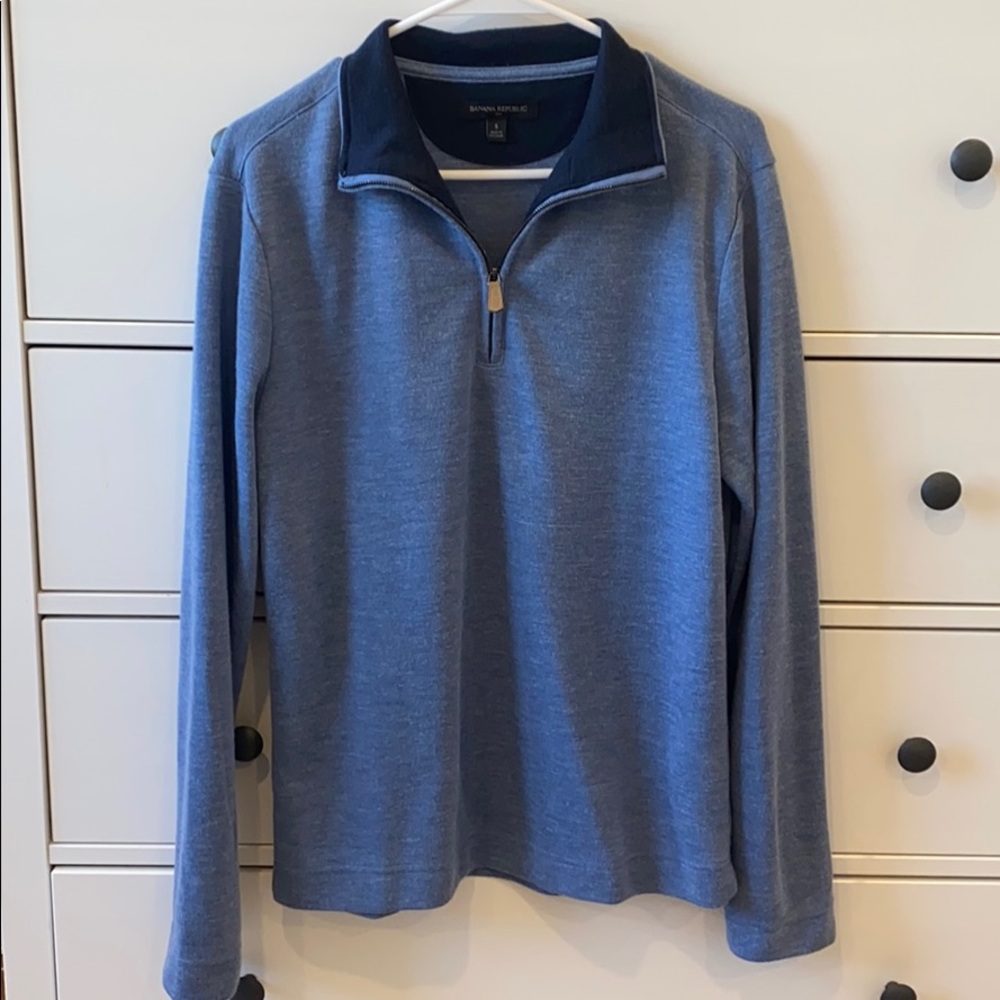 Men’s Banana Republic Half-Zip Sweater